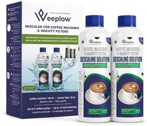 Détartrant Weeplow — Filtres à Gravité & Machines à Café (2 × 300 ml)